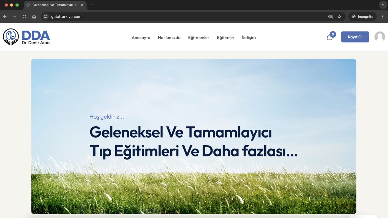 Getat Türkiye Website